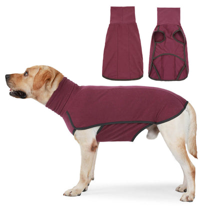 Windproof and Water-Resistant Dog Coat - Ideal for Large Dogs - ECOVIRA