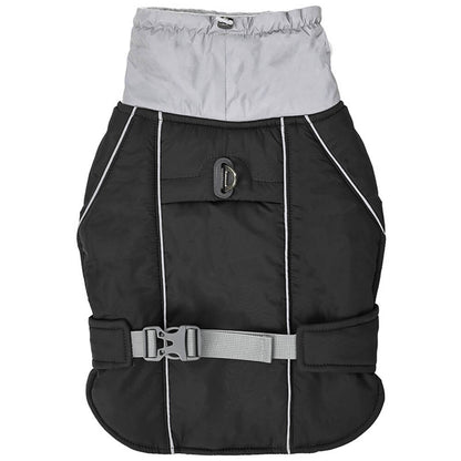 Waterproof Warm High Collar Reflective Dog Thickened Jacket - ECOVIRA