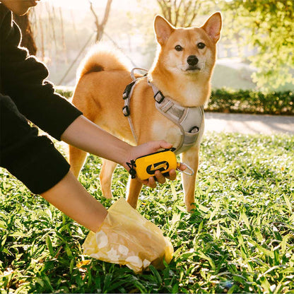 Waterproof Leash Attachable Poop Bag Dispenser - Flexi Walker - ECOVIRA