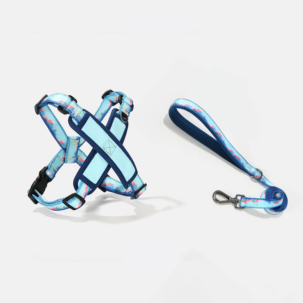 X-Shaped No-Choke Dog Harness – Adjustable, Durable (S–L) - ECOVIRA