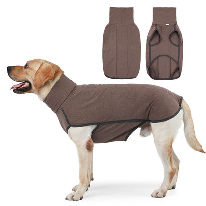 Windproof and Water-Resistant Dog Coat - Ideal for Large Dogs - ECOVIRA